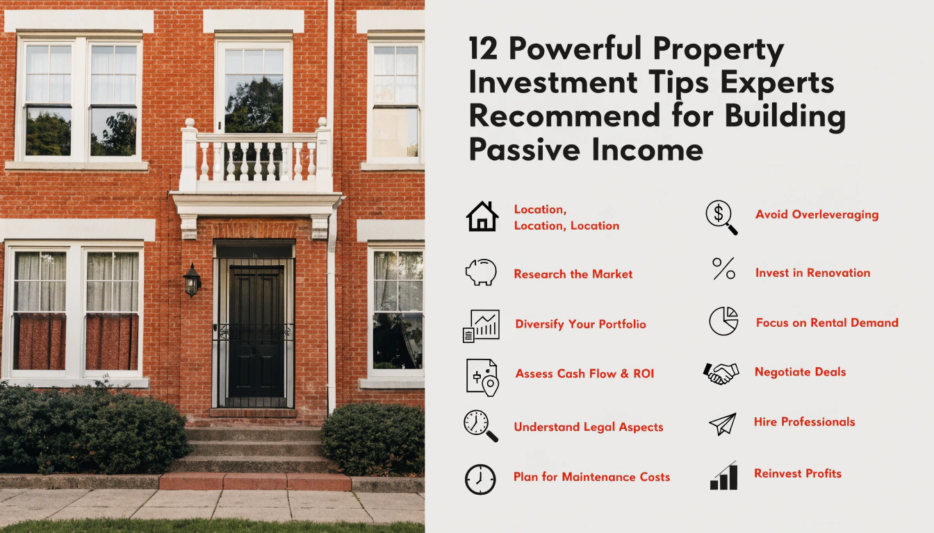 12 Powerful Property Investment Tips Experts Recommend for Building Passive Income