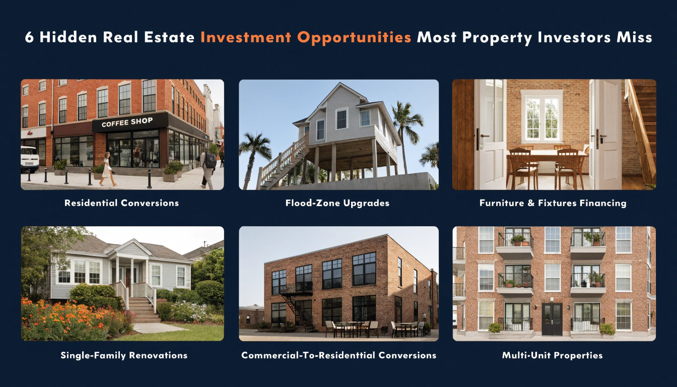 6 Hidden Real Estate Investment Opportunities Most Property Investors Miss