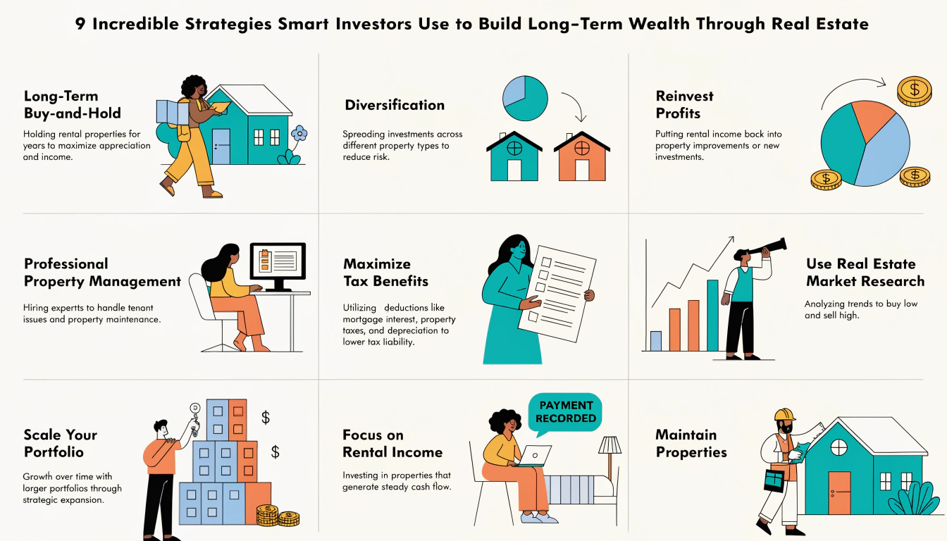 9 Incredible Strategies Smart Investors Use to Build Long-Term Wealth Through Real Estate